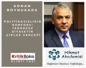 Politikaszln Konforu: Terrsz Siyasetin plak Gerei