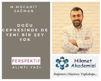 Dou Cephesinde de Yeni Bir ey Yok
