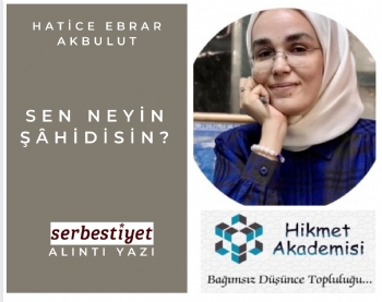 Sen neyin hidisin?