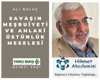 Savan meruiyeti ve ahlaki stnlk meselesi