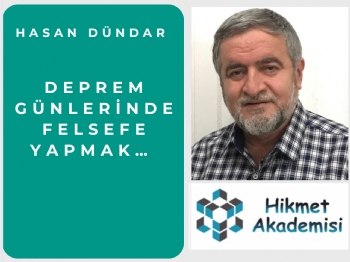 DEPREM GNLERNDE FELSEFE YAPMAK