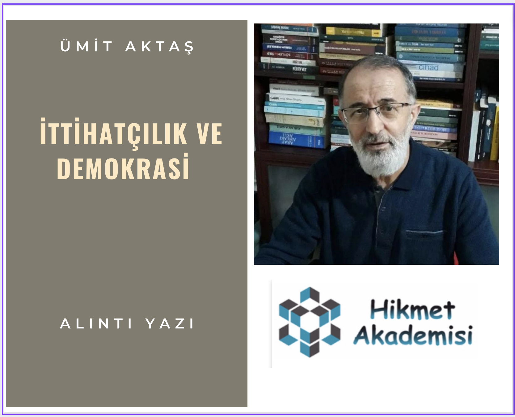 ttihatlk ve demokrasi