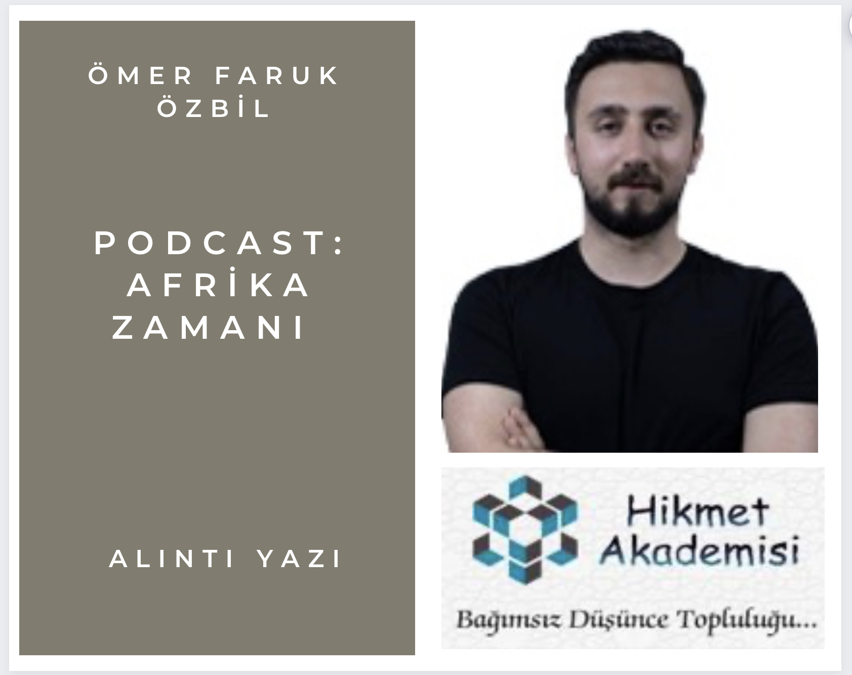 PODCAST | Afrika Zaman