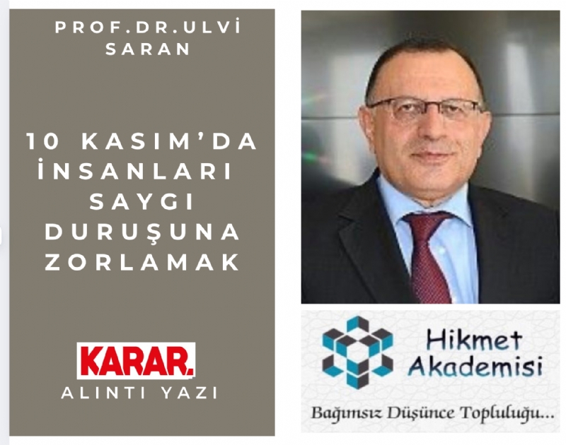 10 Kasmda insanlar sayg duruuna zorlamak