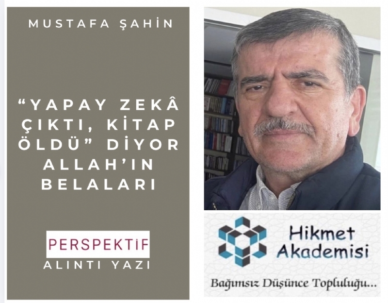 �Yapay Zek� ��kt�, Kitap �ld�� Diyor Allah��n Belalar�