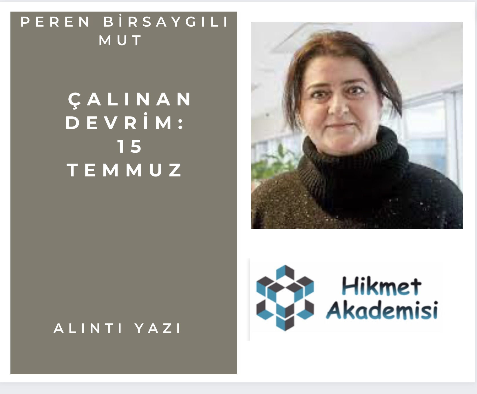 alnan devrim: 15 Temmuz