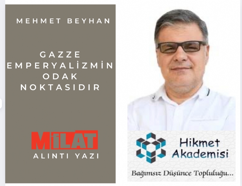 Gazze Emperyalizmin Odak Noktasdr