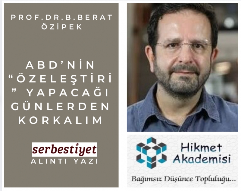ABDnin zeletiri yapaca gnlerden korkalm