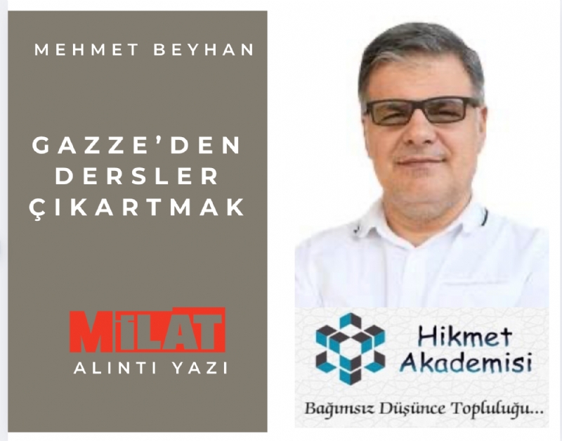 Gazzeden Dersler kartmak